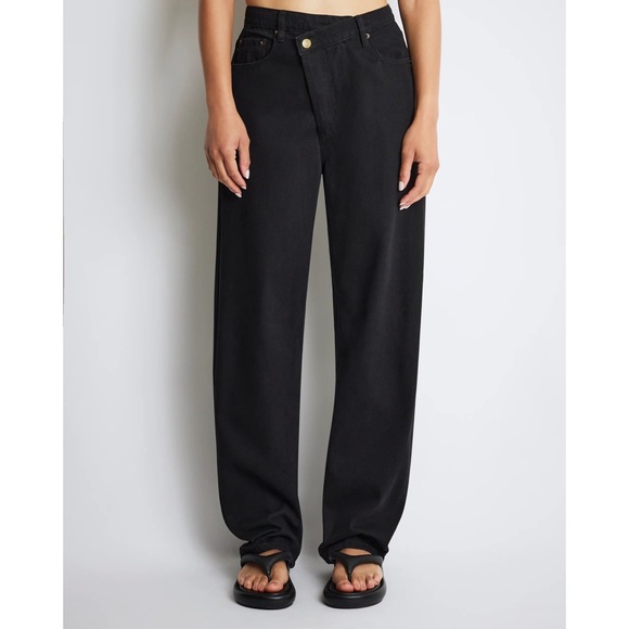 roucha Denim - High Rise Black Jeans for Women